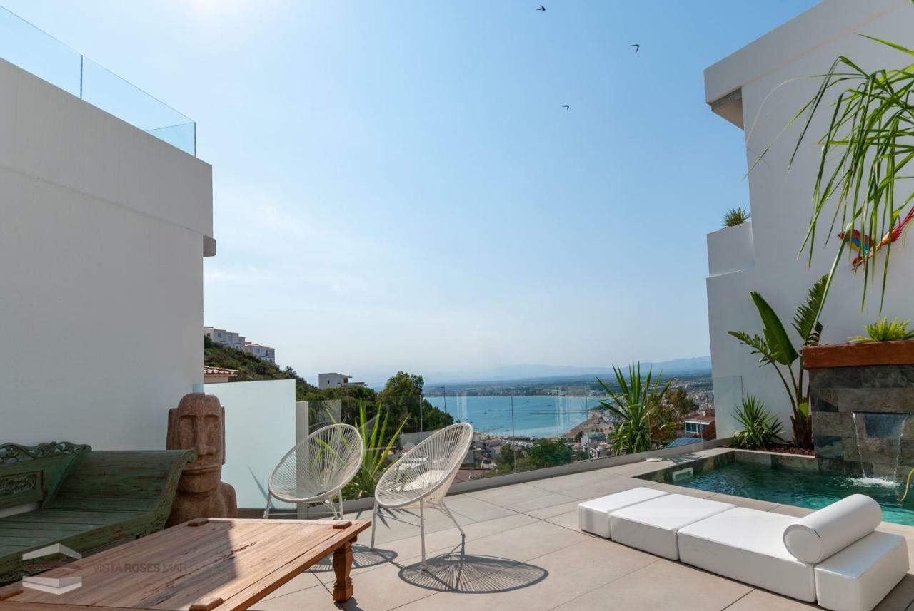 Villa Vista Roses Mar - Cap Ponent Extérieur photo